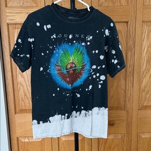 Journey Black and White Graphic T-Shirt